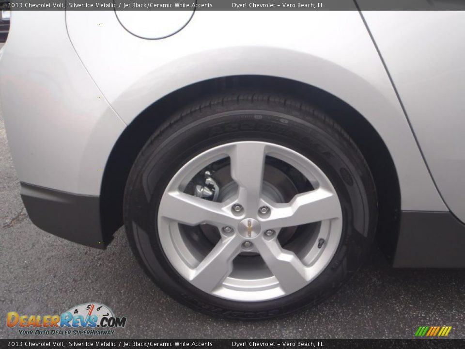 2013 Chevrolet Volt Silver Ice Metallic / Jet Black/Ceramic White Accents Photo #7