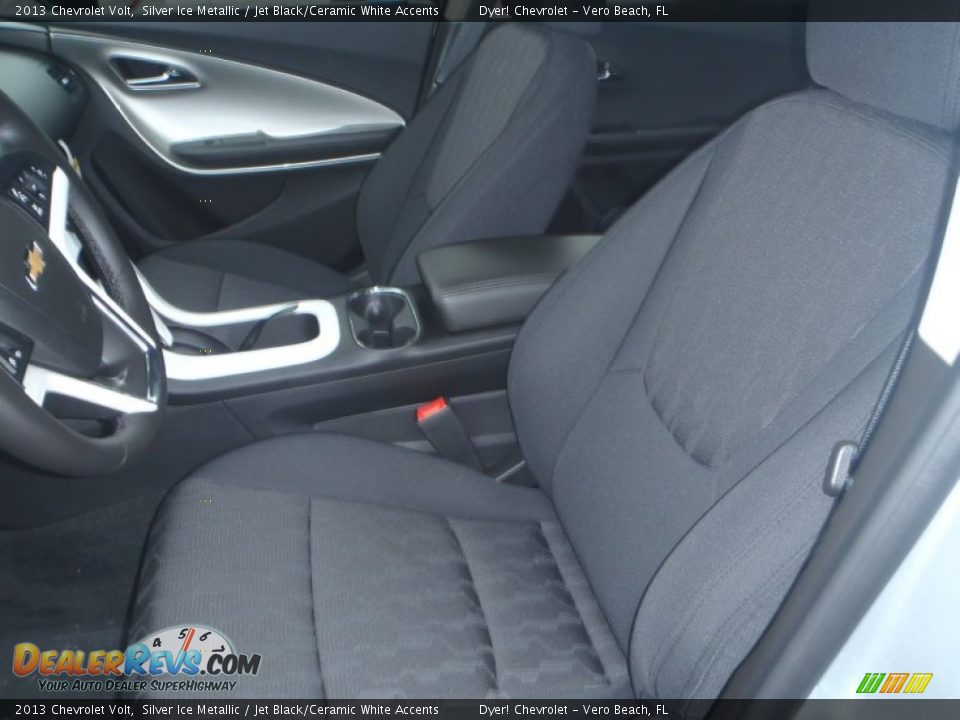 2013 Chevrolet Volt Silver Ice Metallic / Jet Black/Ceramic White Accents Photo #9