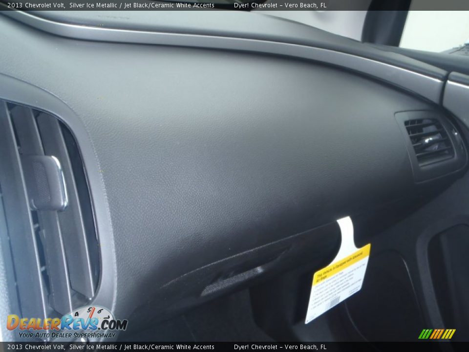 2013 Chevrolet Volt Silver Ice Metallic / Jet Black/Ceramic White Accents Photo #16