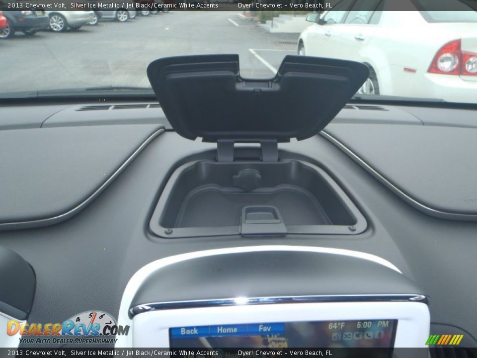 2013 Chevrolet Volt Silver Ice Metallic / Jet Black/Ceramic White Accents Photo #17