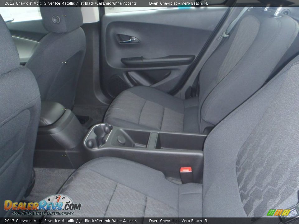 2013 Chevrolet Volt Silver Ice Metallic / Jet Black/Ceramic White Accents Photo #19