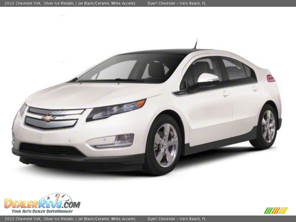 2013 Chevrolet Volt Silver Ice Metallic / Jet Black/Ceramic White Accents Photo #21