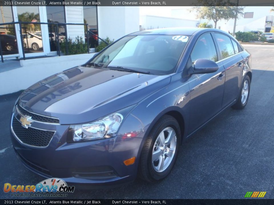 2013 Chevrolet Cruze LT Atlantis Blue Metallic / Jet Black Photo #1
