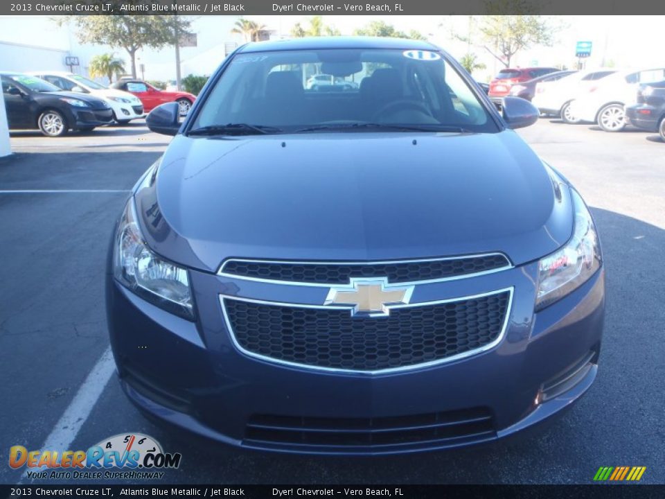 2013 Chevrolet Cruze LT Atlantis Blue Metallic / Jet Black Photo #2