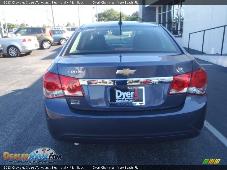 2013 Chevrolet Cruze LT Atlantis Blue Metallic / Jet Black Photo #5
