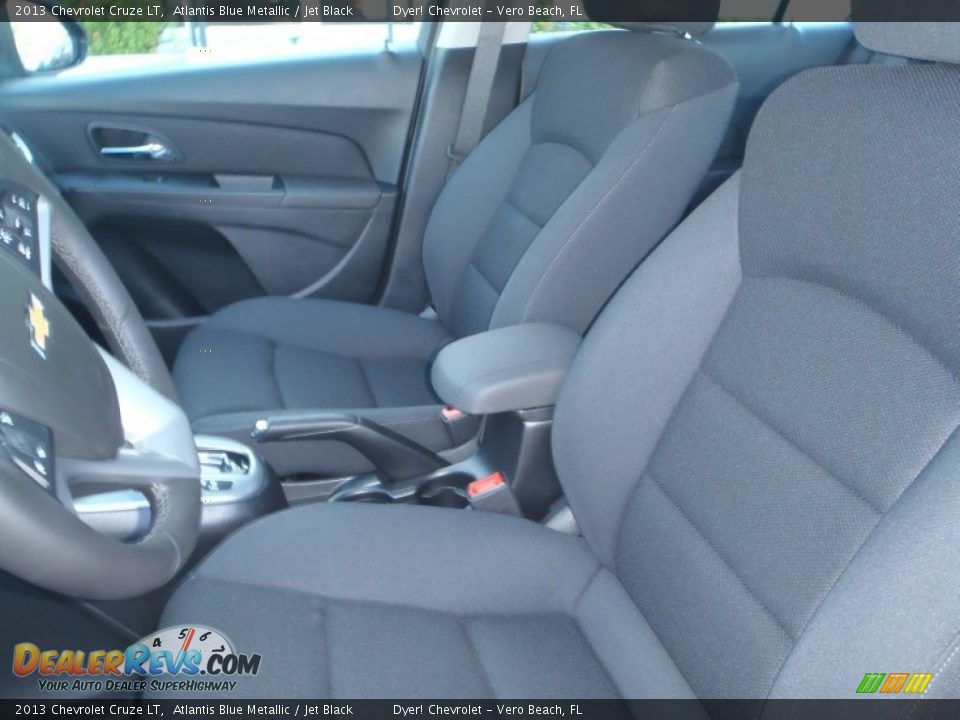 2013 Chevrolet Cruze LT Atlantis Blue Metallic / Jet Black Photo #10