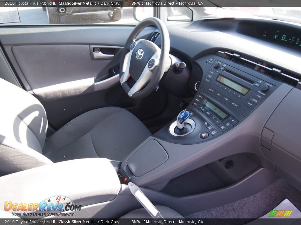 2010 Toyota Prius Hybrid II Classic Silver Metallic / Dark Gray Photo #3