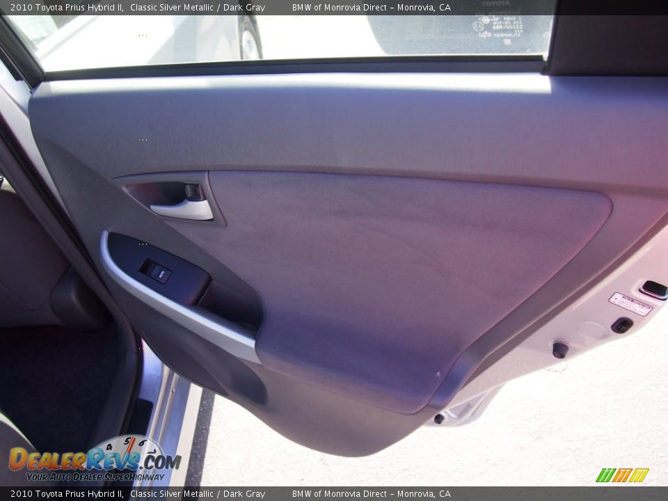 2010 Toyota Prius Hybrid II Classic Silver Metallic / Dark Gray Photo #6