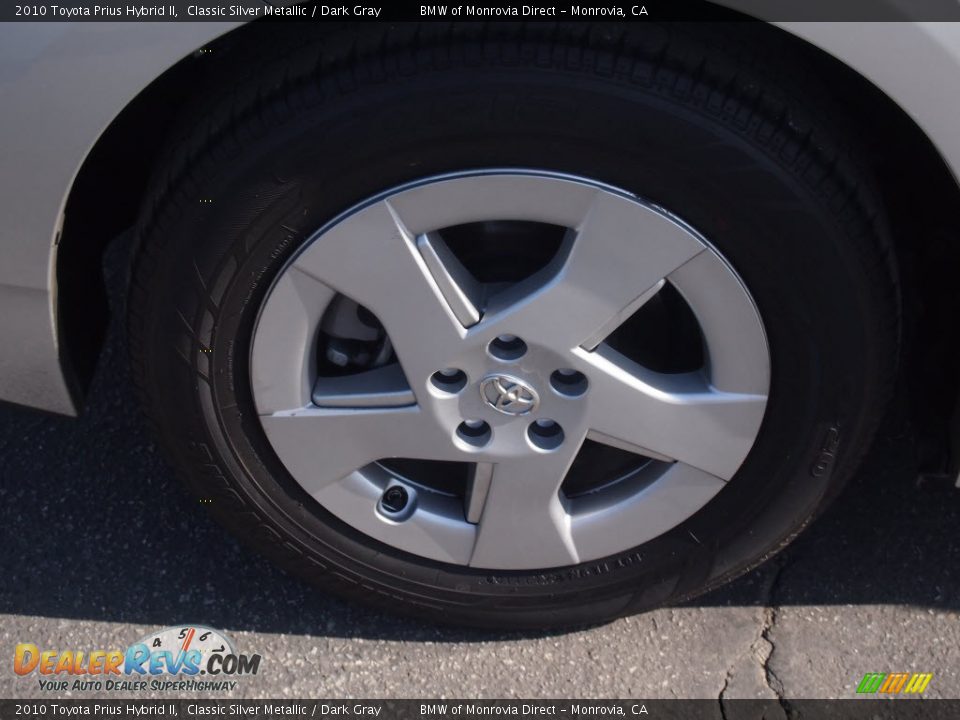 2010 Toyota Prius Hybrid II Classic Silver Metallic / Dark Gray Photo #7