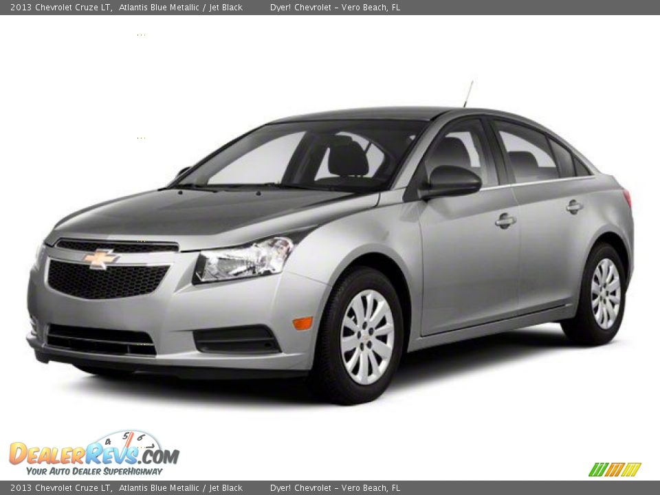 2013 Chevrolet Cruze LT Atlantis Blue Metallic / Jet Black Photo #20