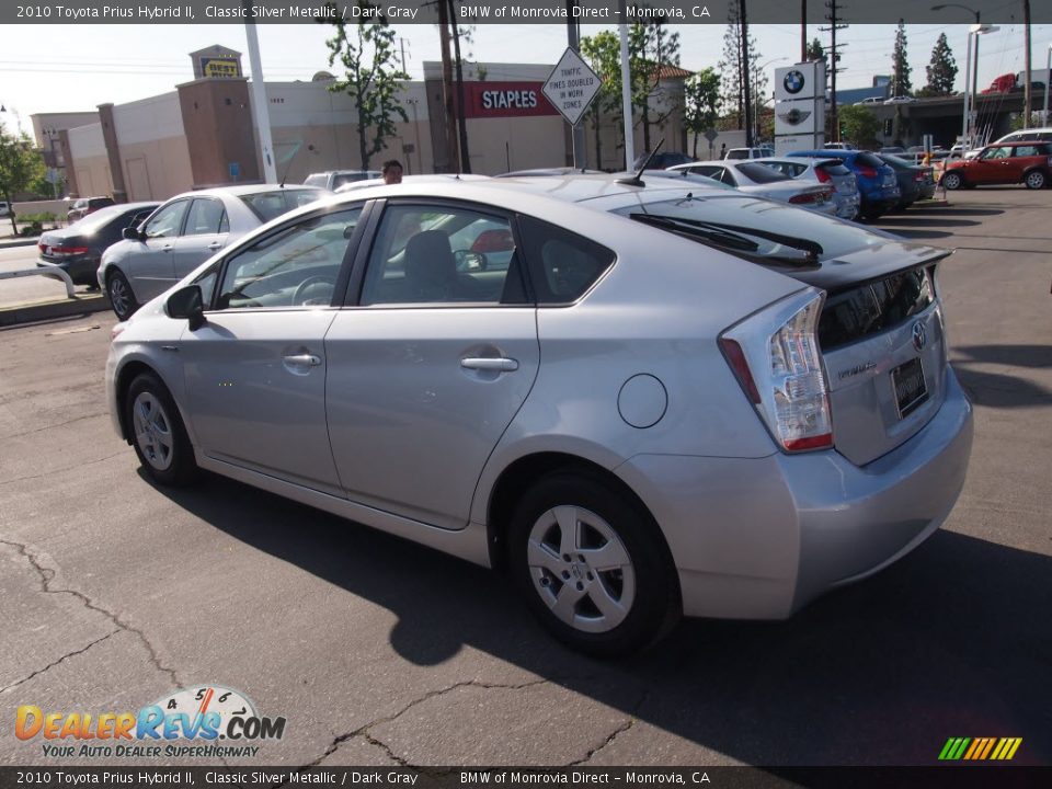 2010 Toyota Prius Hybrid II Classic Silver Metallic / Dark Gray Photo #11