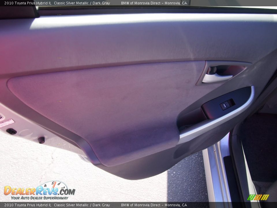 2010 Toyota Prius Hybrid II Classic Silver Metallic / Dark Gray Photo #14