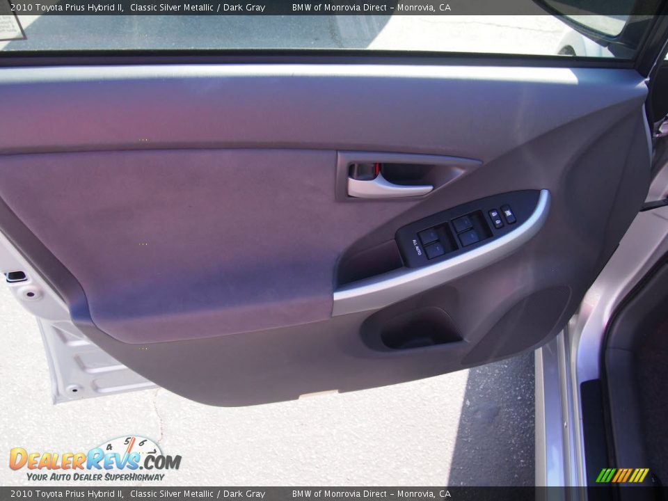 2010 Toyota Prius Hybrid II Classic Silver Metallic / Dark Gray Photo #17