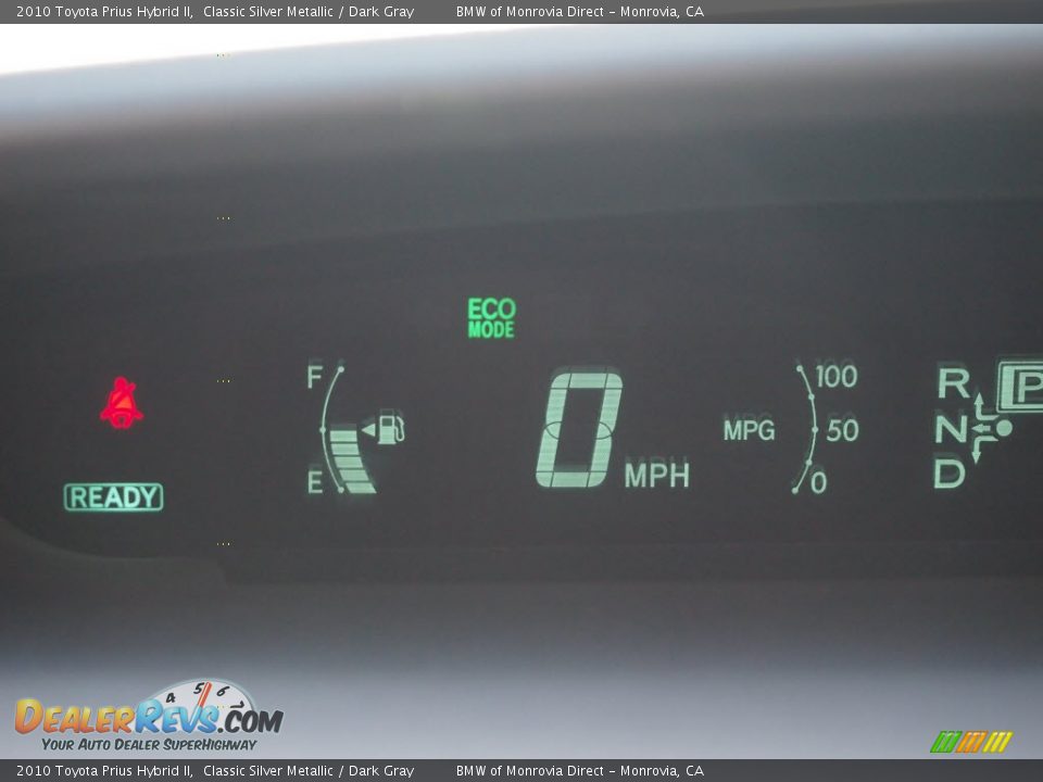 2010 Toyota Prius Hybrid II Classic Silver Metallic / Dark Gray Photo #18