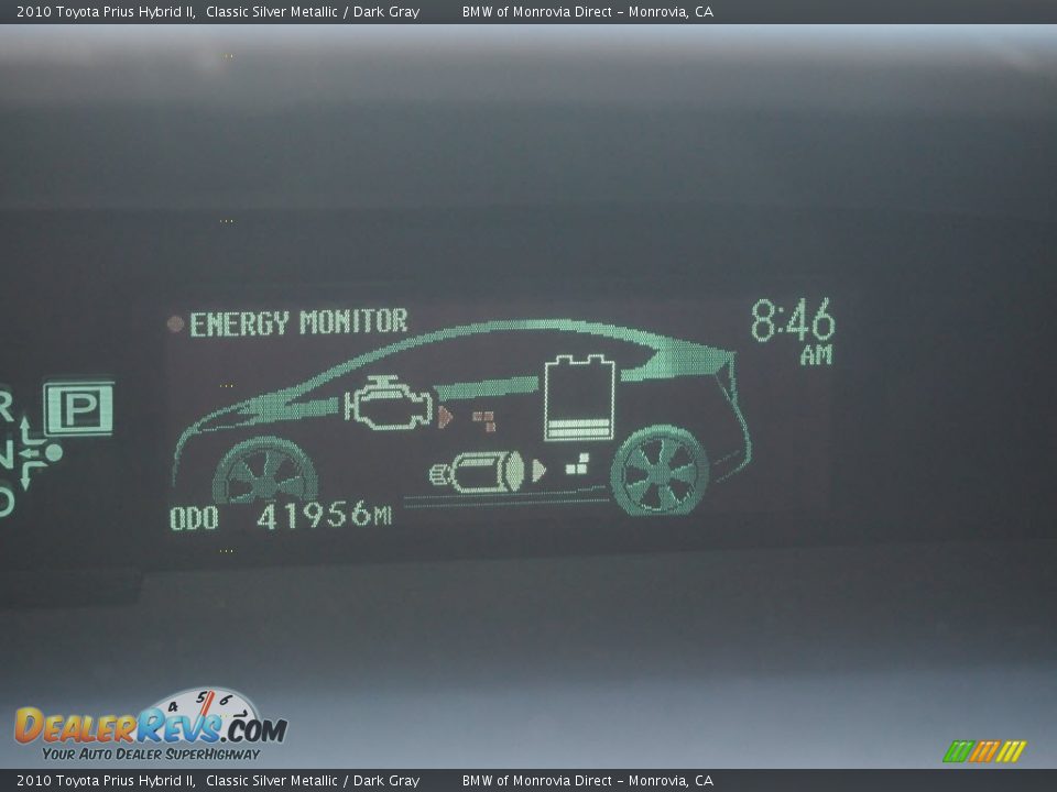 2010 Toyota Prius Hybrid II Classic Silver Metallic / Dark Gray Photo #19