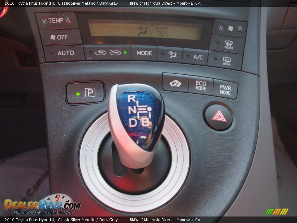 2010 Toyota Prius Hybrid II Classic Silver Metallic / Dark Gray Photo #21