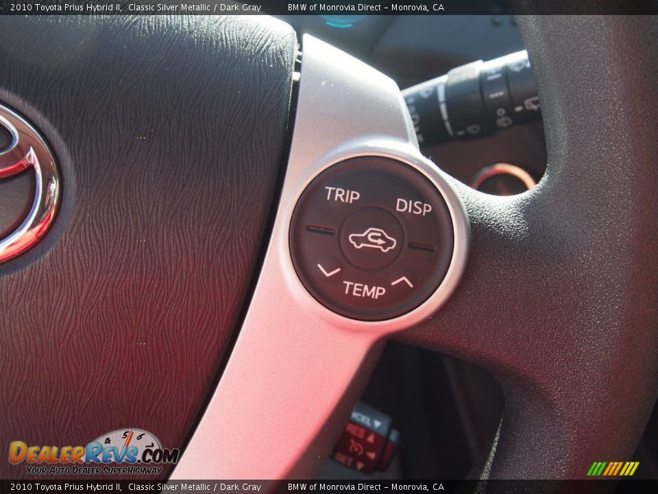 2010 Toyota Prius Hybrid II Classic Silver Metallic / Dark Gray Photo #24