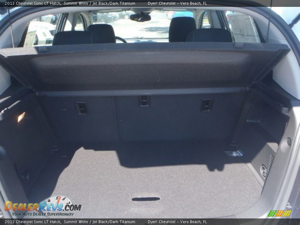 2013 Chevrolet Sonic LT Hatch Summit White / Jet Black/Dark Titanium Photo #17