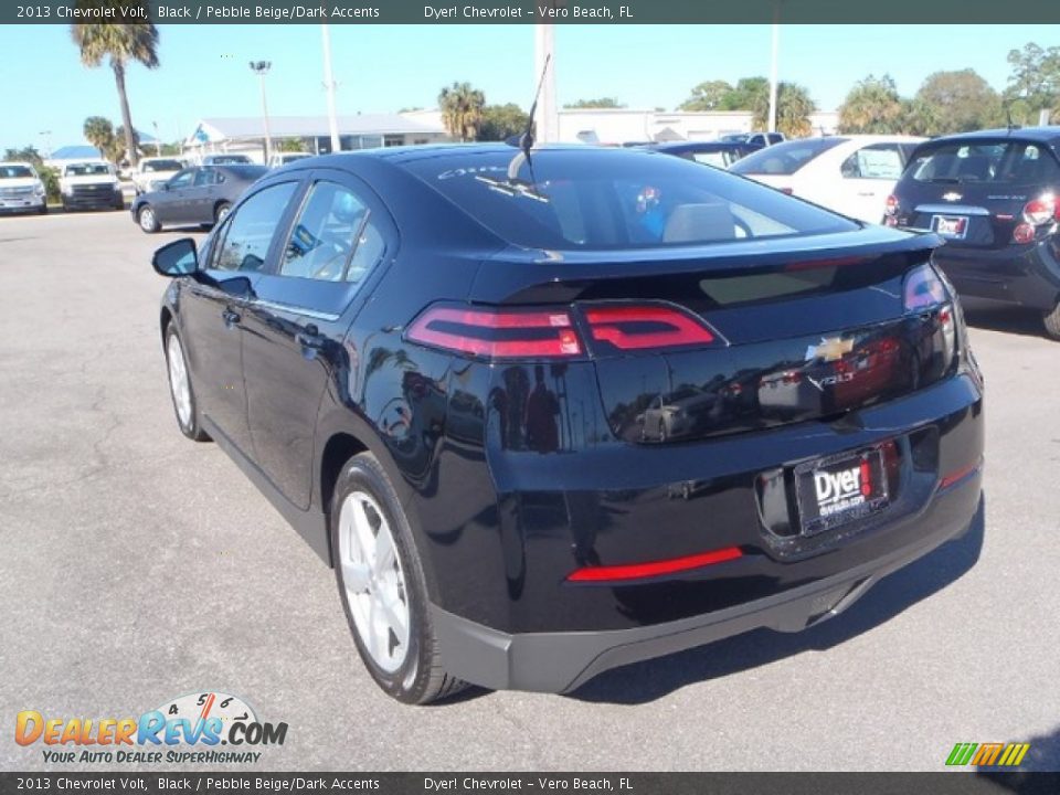 2013 Chevrolet Volt Black / Pebble Beige/Dark Accents Photo #4