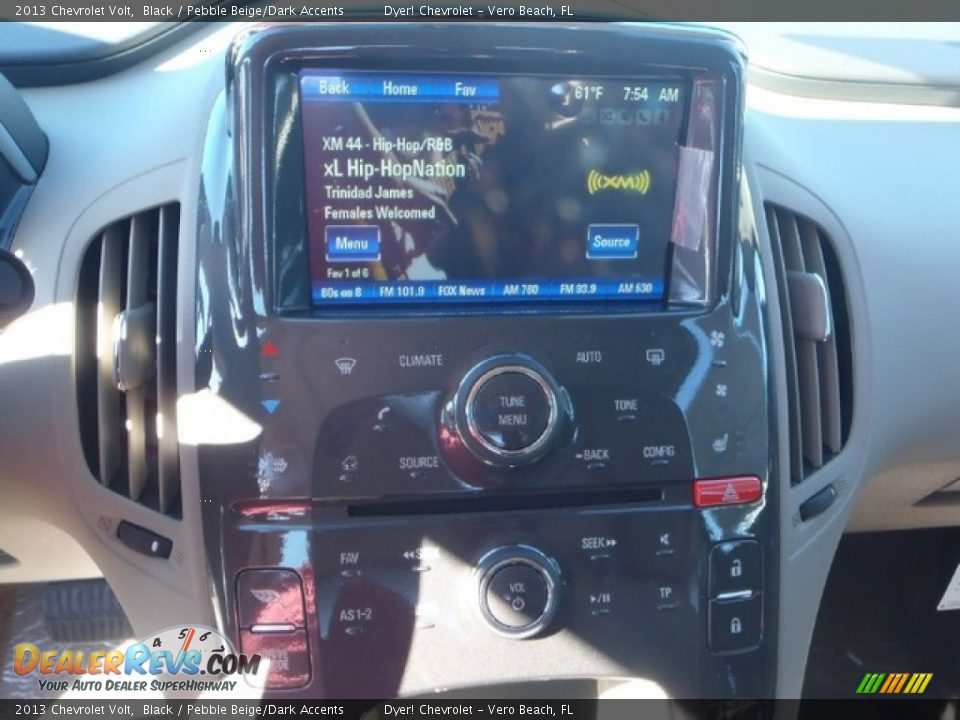 2013 Chevrolet Volt Black / Pebble Beige/Dark Accents Photo #13