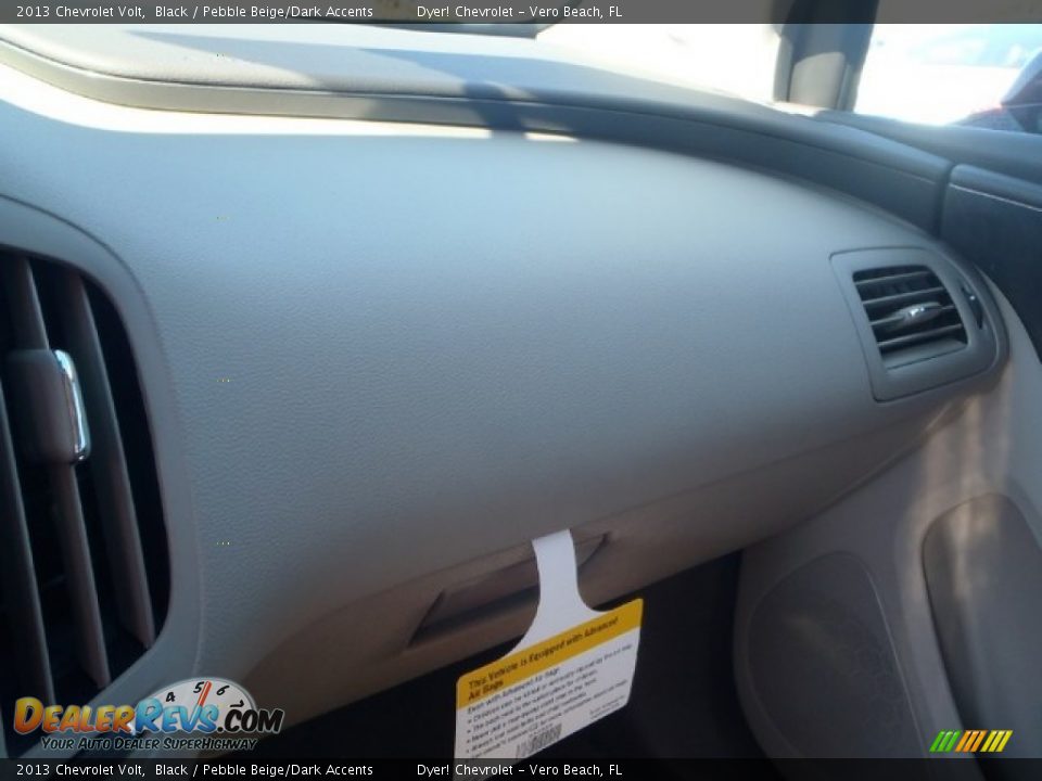 2013 Chevrolet Volt Black / Pebble Beige/Dark Accents Photo #14