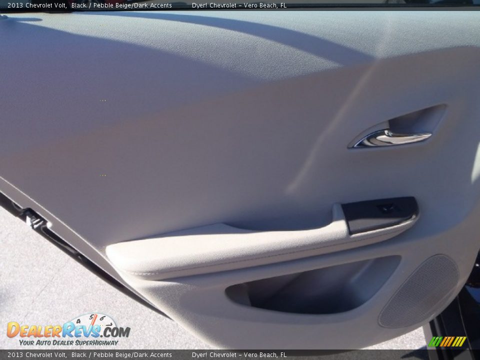 2013 Chevrolet Volt Black / Pebble Beige/Dark Accents Photo #16