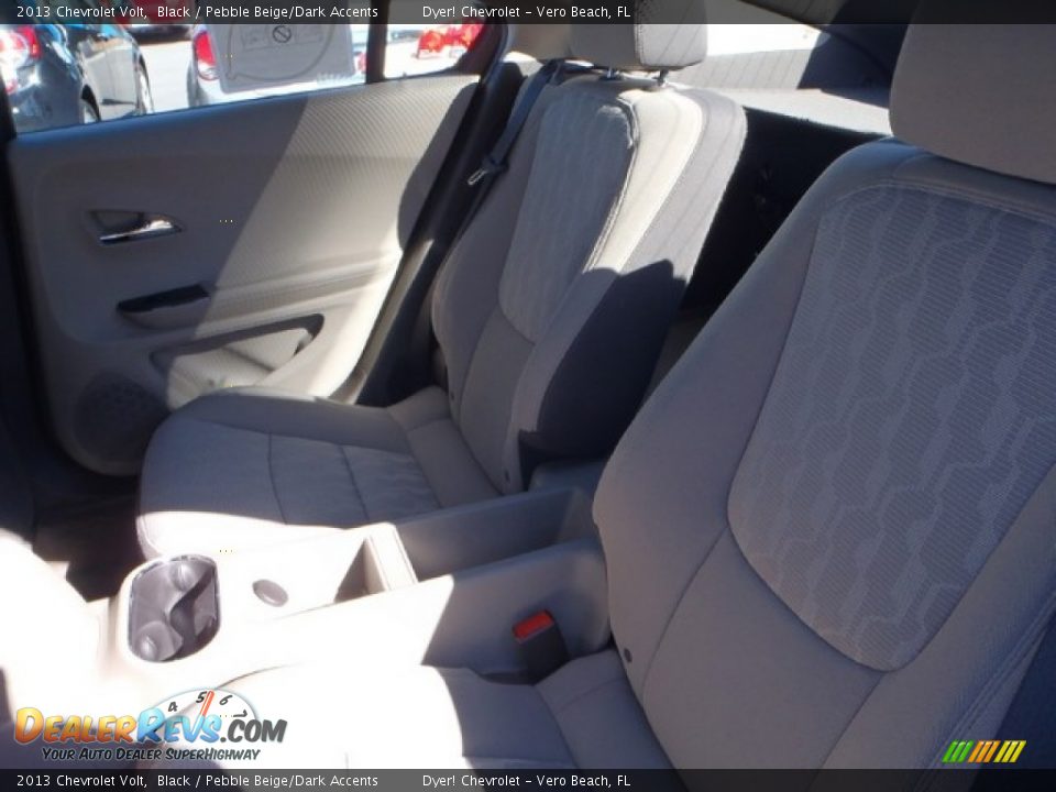 2013 Chevrolet Volt Black / Pebble Beige/Dark Accents Photo #17