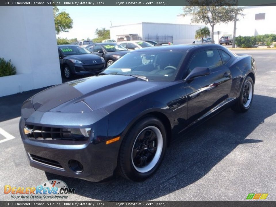 2013 Chevrolet Camaro LS Coupe Blue Ray Metallic / Black Photo #1