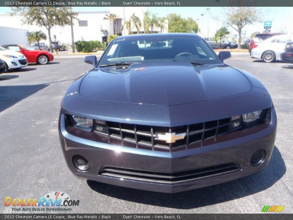 2013 Chevrolet Camaro LS Coupe Blue Ray Metallic / Black Photo #2