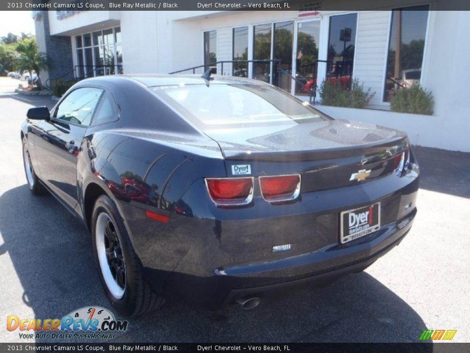 2013 Chevrolet Camaro LS Coupe Blue Ray Metallic / Black Photo #4
