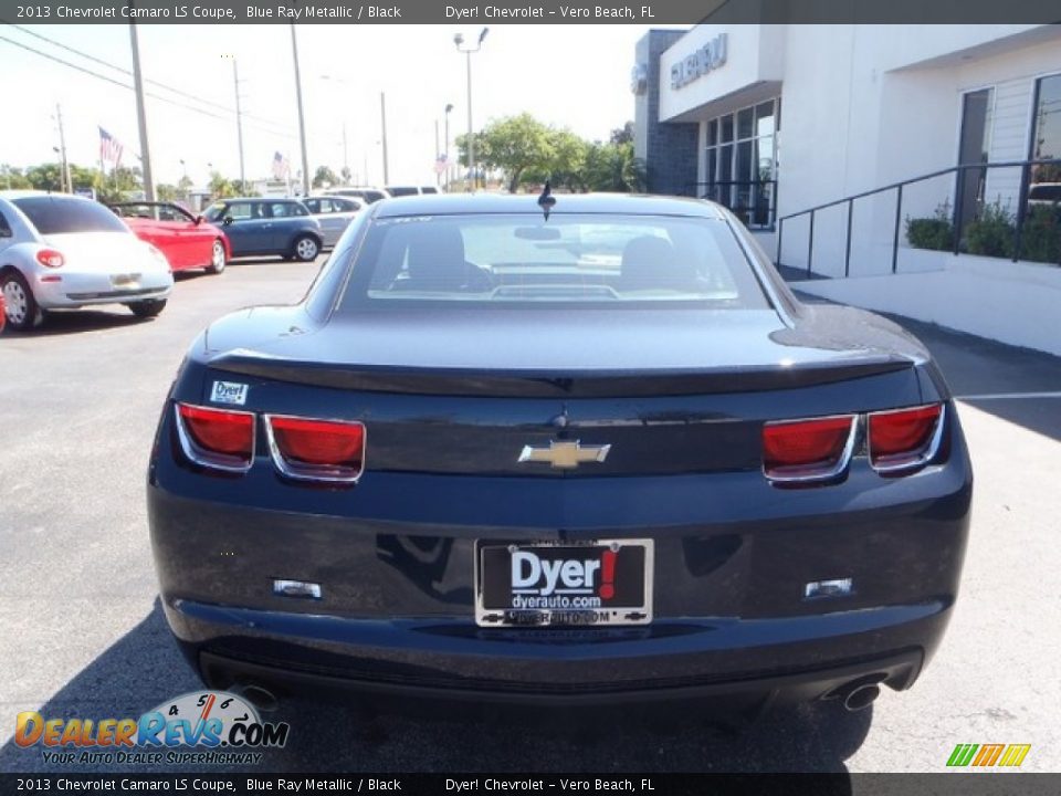 2013 Chevrolet Camaro LS Coupe Blue Ray Metallic / Black Photo #5