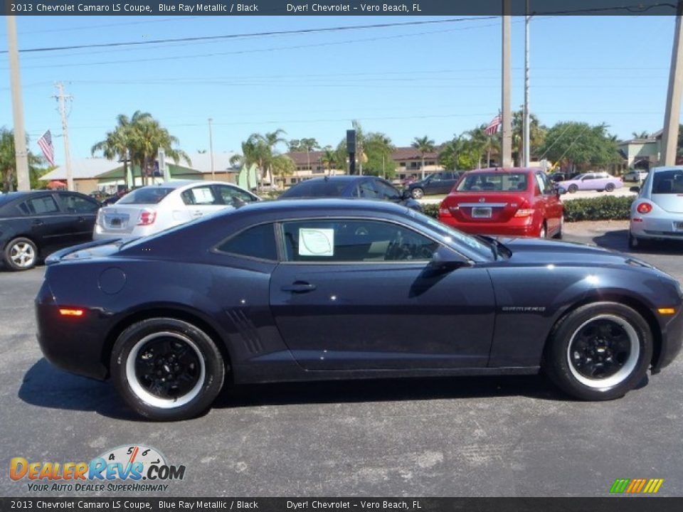 2013 Chevrolet Camaro LS Coupe Blue Ray Metallic / Black Photo #6