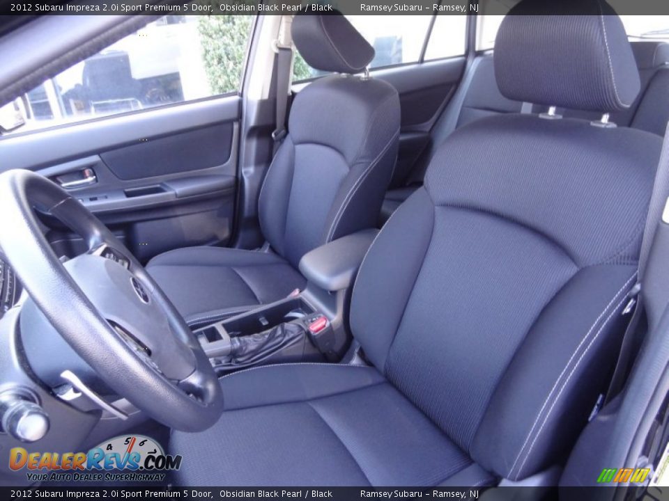 Front Seat of 2012 Subaru Impreza 2.0i Sport Premium 5 Door Photo #15