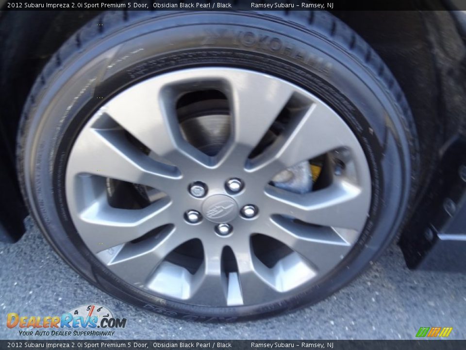 2012 Subaru Impreza 2.0i Sport Premium 5 Door Wheel Photo #33