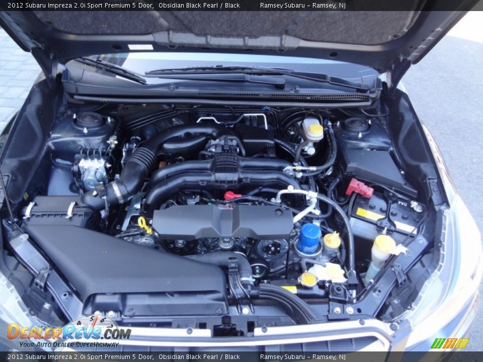 2012 Subaru Impreza 2.0i Sport Premium 5 Door 2.0 Liter DOHC 16-Valve Dual-VVT Flat 4 Cylinder Engine Photo #36