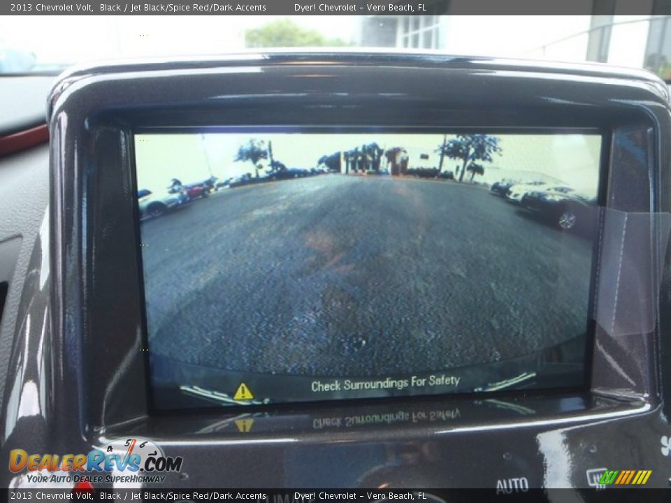 2013 Chevrolet Volt Black / Jet Black/Spice Red/Dark Accents Photo #16