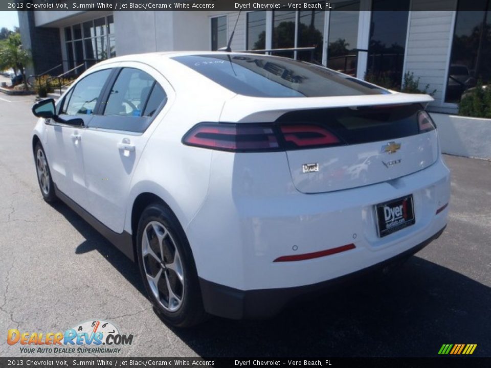 2013 Chevrolet Volt Summit White / Jet Black/Ceramic White Accents Photo #4