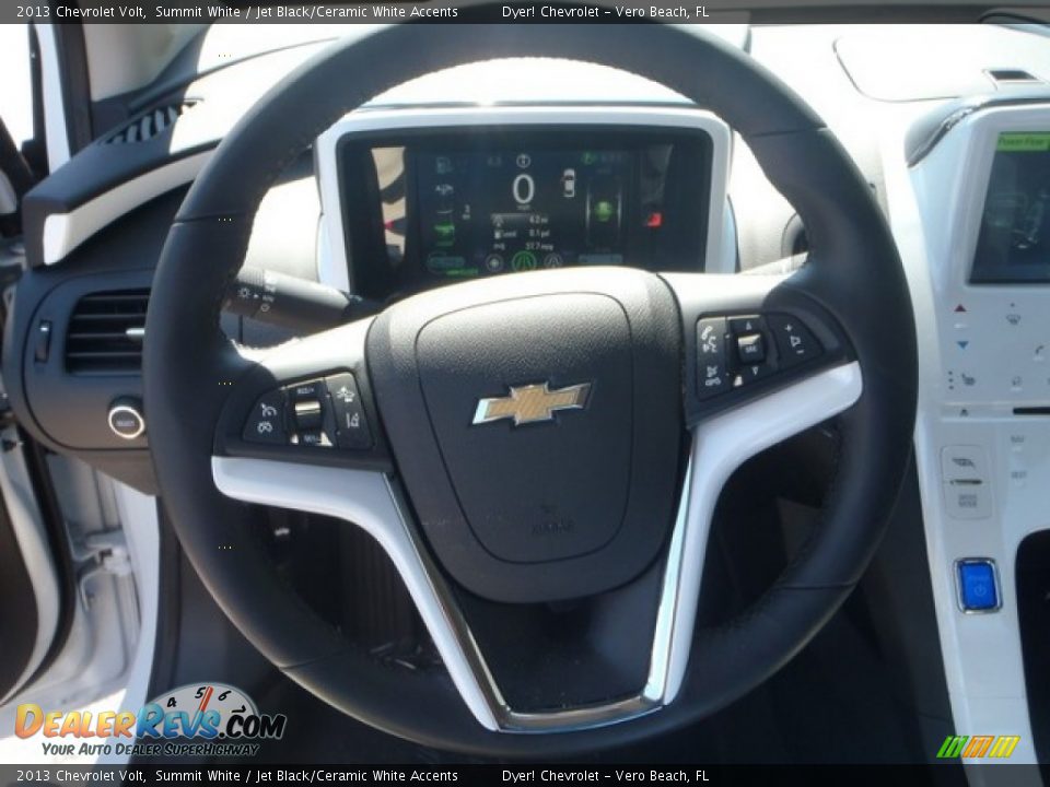 2013 Chevrolet Volt  Steering Wheel Photo #12