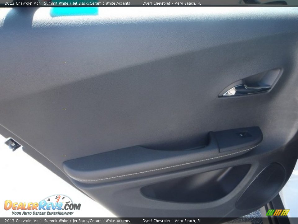 2013 Chevrolet Volt Summit White / Jet Black/Ceramic White Accents Photo #17