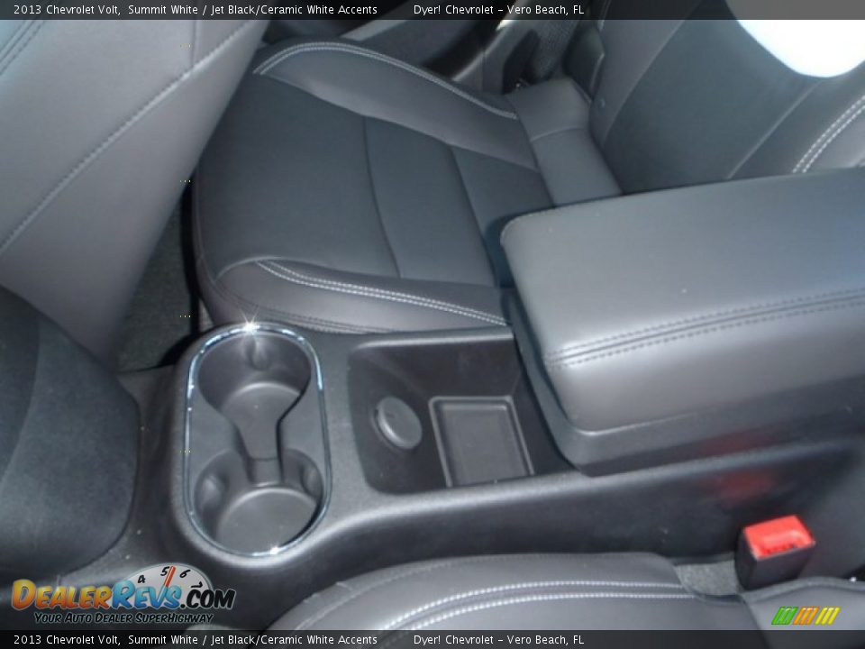 2013 Chevrolet Volt Summit White / Jet Black/Ceramic White Accents Photo #19