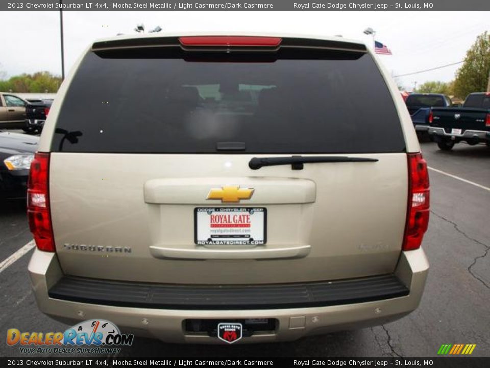 2013 Chevrolet Suburban LT 4x4 Mocha Steel Metallic / Light Cashmere/Dark Cashmere Photo #5