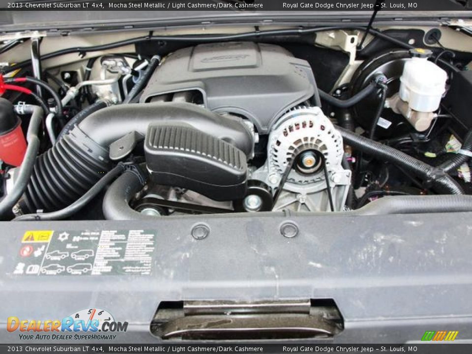 2013 Chevrolet Suburban LT 4x4 Mocha Steel Metallic / Light Cashmere/Dark Cashmere Photo #7