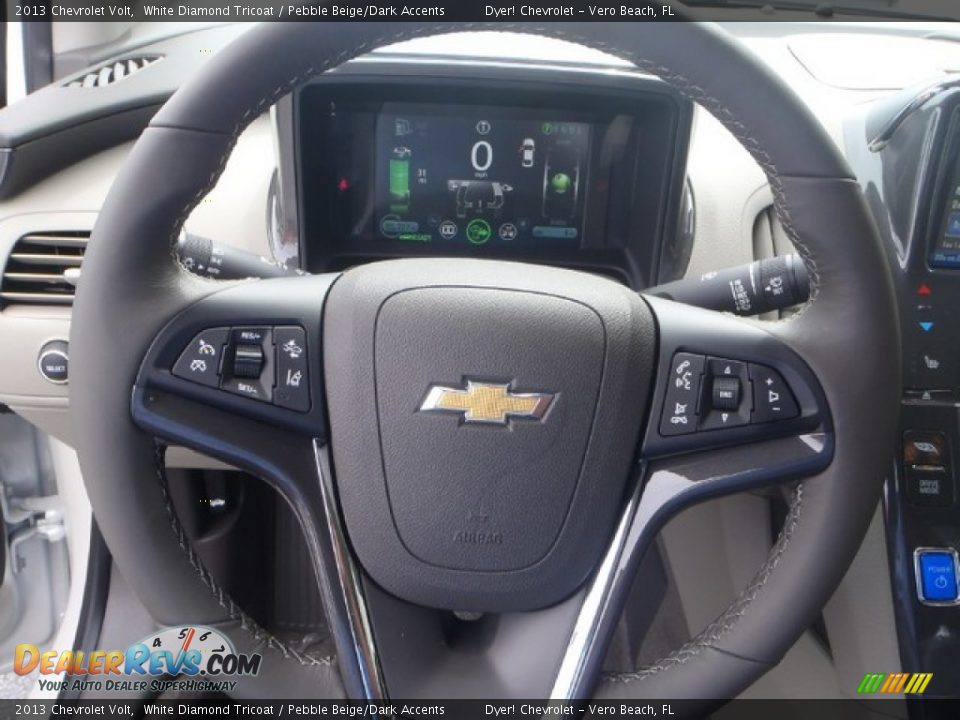 2013 Chevrolet Volt  Steering Wheel Photo #11
