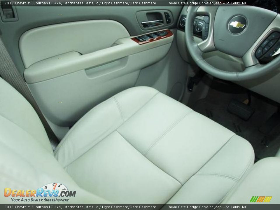 2013 Chevrolet Suburban LT 4x4 Mocha Steel Metallic / Light Cashmere/Dark Cashmere Photo #12