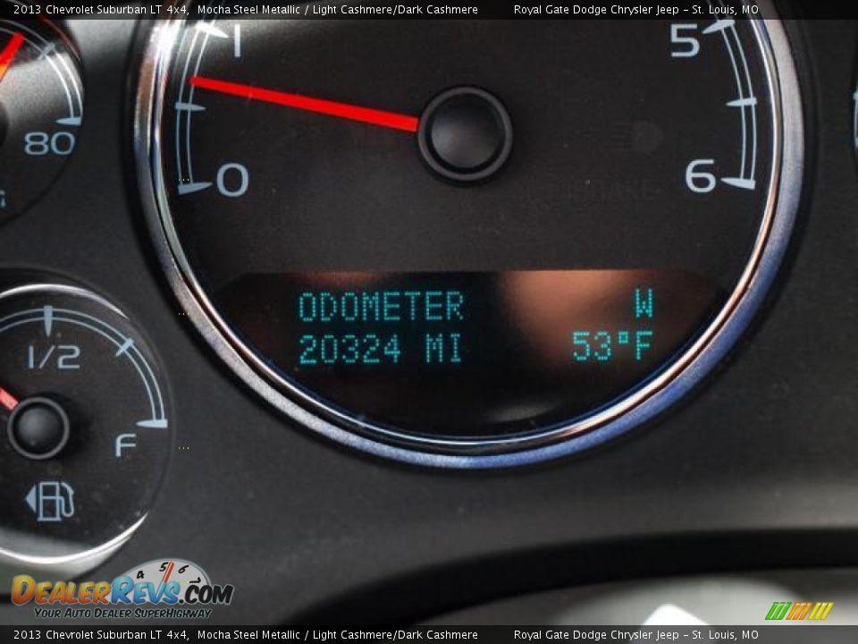 2013 Chevrolet Suburban LT 4x4 Mocha Steel Metallic / Light Cashmere/Dark Cashmere Photo #15