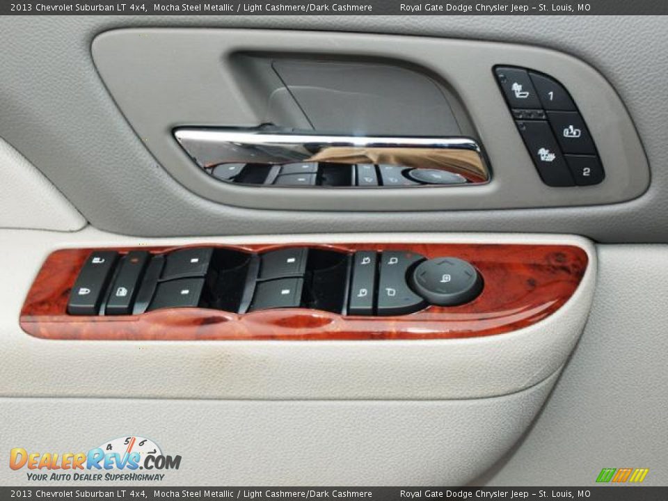 2013 Chevrolet Suburban LT 4x4 Mocha Steel Metallic / Light Cashmere/Dark Cashmere Photo #16