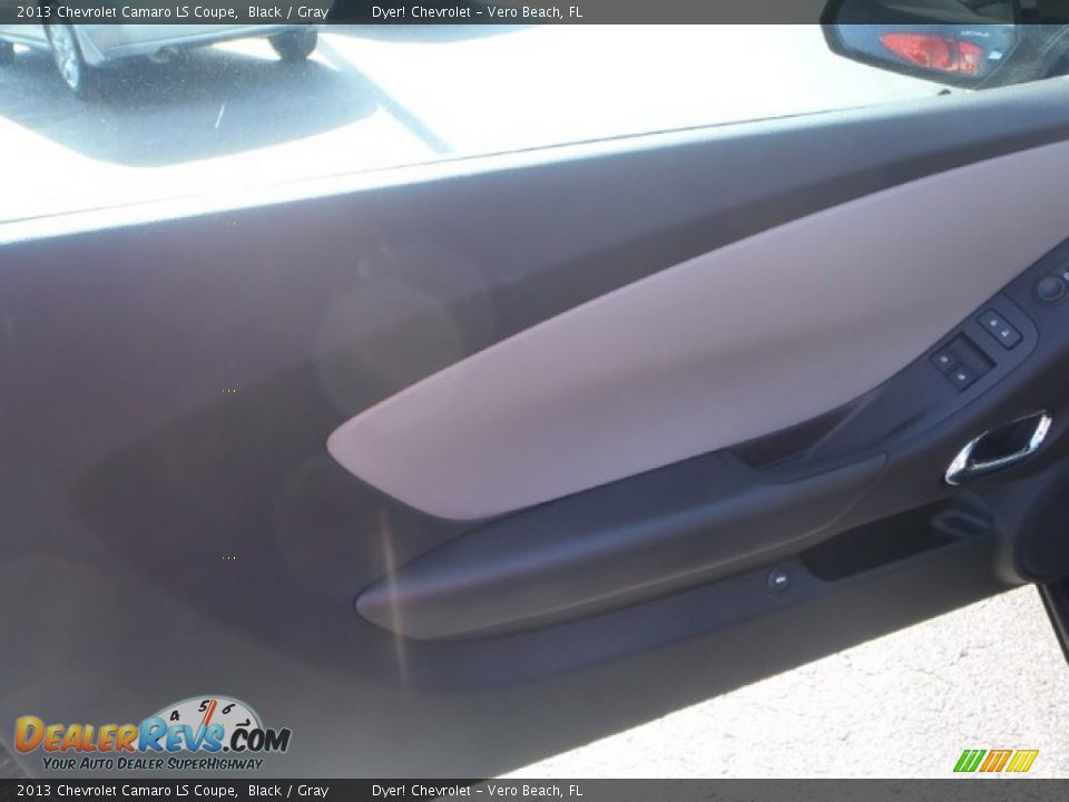 2013 Chevrolet Camaro LS Coupe Black / Gray Photo #8