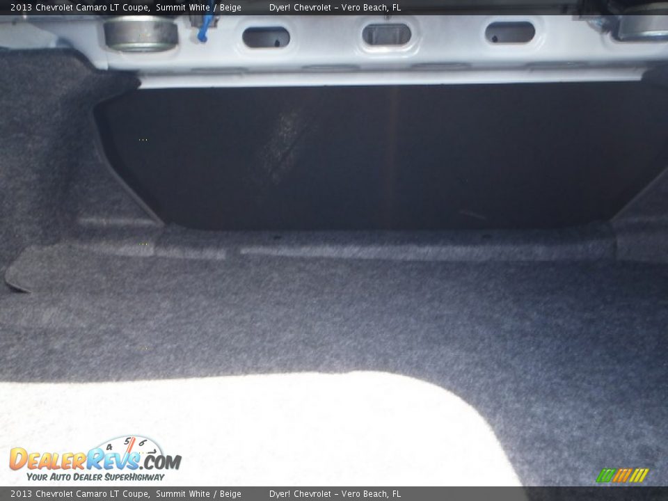 2013 Chevrolet Camaro LT Coupe Summit White / Beige Photo #18