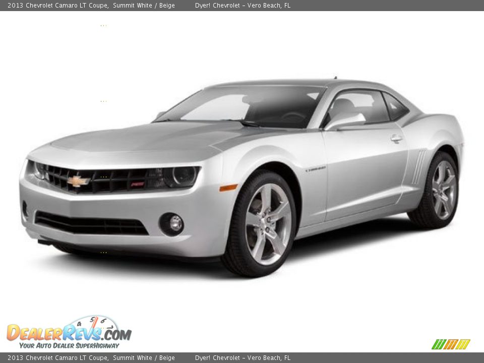 2013 Chevrolet Camaro LT Coupe Summit White / Beige Photo #19