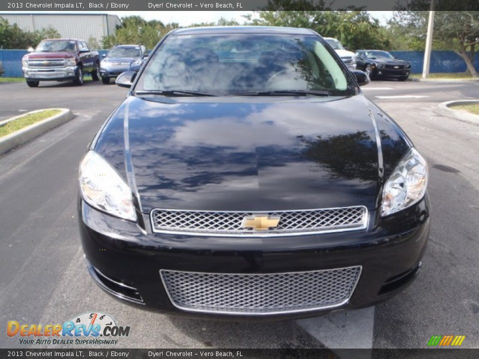 2013 Chevrolet Impala LT Black / Ebony Photo #2
